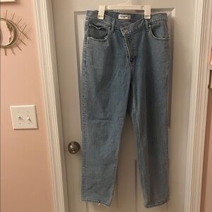 Abercrombie & Fitch Light Blue Straight Leg Women's Jeans